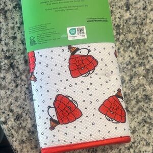 Peanuts Snoopy Red and White Dish Mats